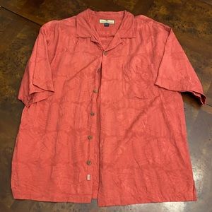 Tommy Bahama XL silk shirt